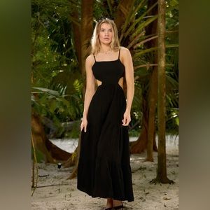 Blanco By Nature black cutout Lexi Dress